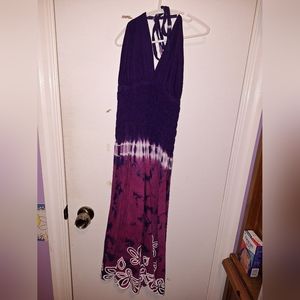 Halter neck summer dress